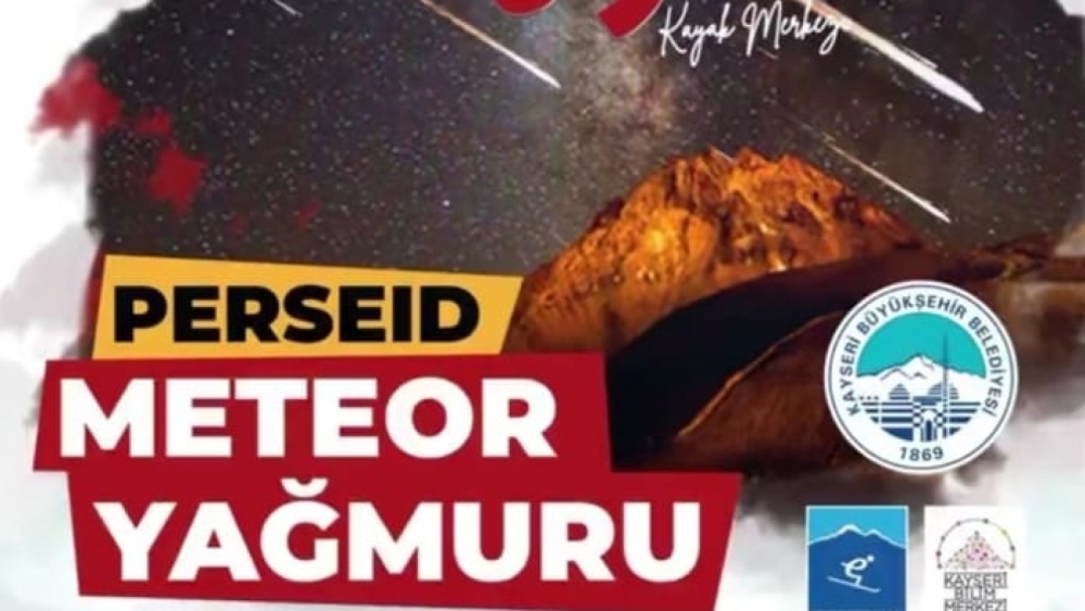 Erciyes’e meteor yağacak